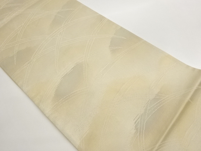 JAPANESE KIMONO / SHIBA PATTERN WOVEN FUKURO OBI